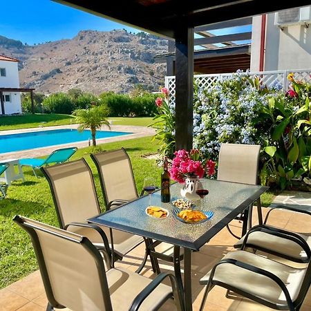 Posidonia Luxury Villas Kolympia Kolymbia Exteriér fotografie