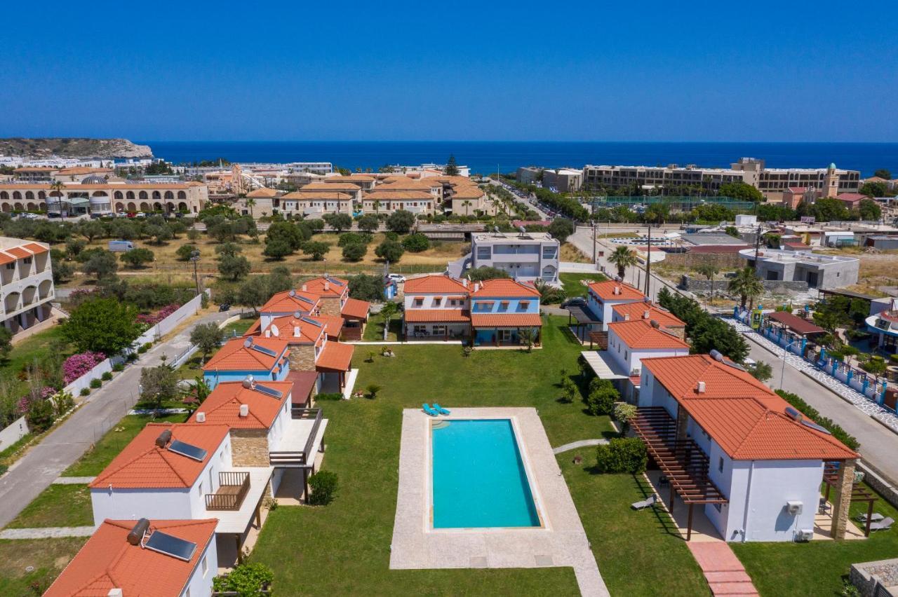 Posidonia Luxury Villas Kolympia Kolymbia Exteriér fotografie