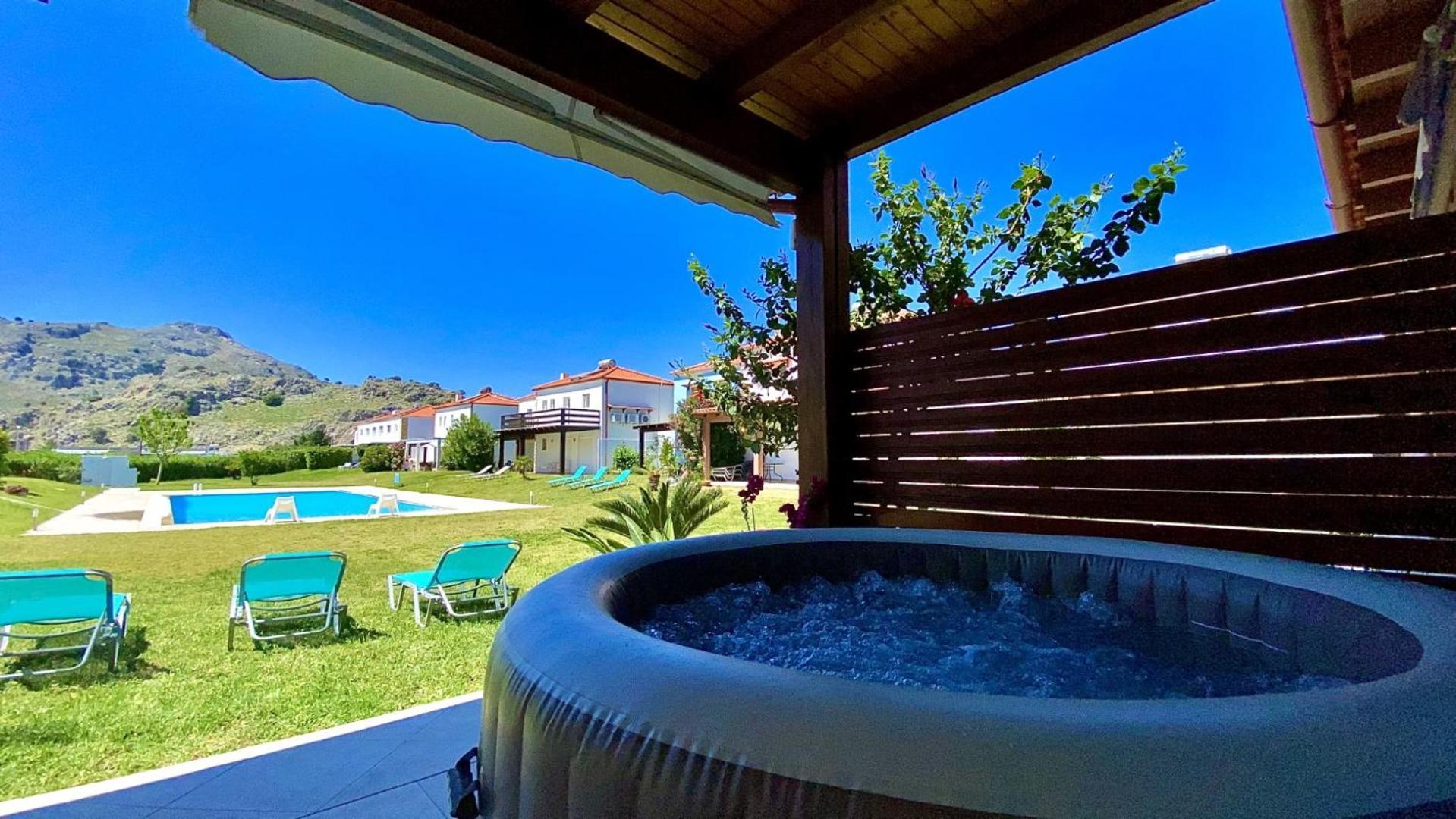 Posidonia Luxury Villas Kolympia Kolymbia Exteriér fotografie